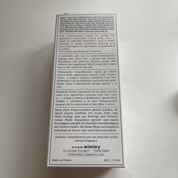 Sisley Restorative Fluid Body Cream 5.1oz 150ml Creme Fluide‎ Reparatrice NEW - Picture 7 of 10
